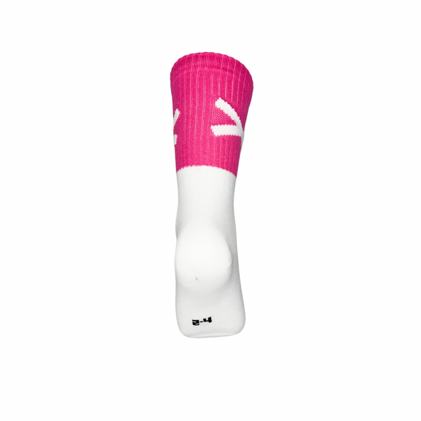 Action X Gaelic Games Sock (Pink & White)