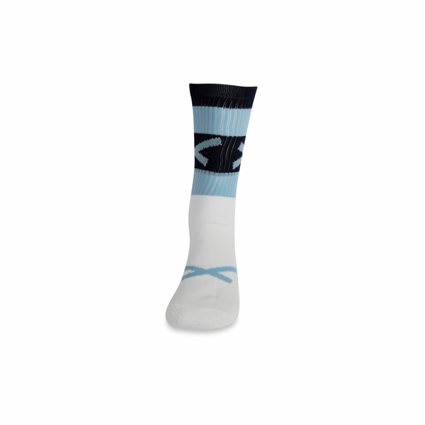 GAA Hoop Sock- Half Sock (Blue & Navy)