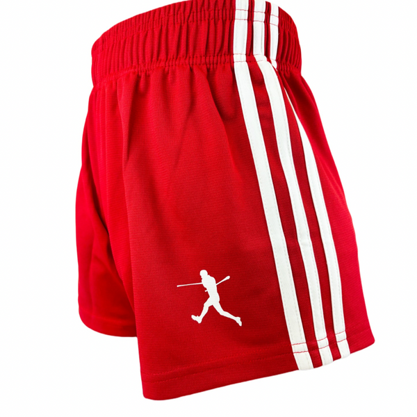 Action Shorts(red and white)